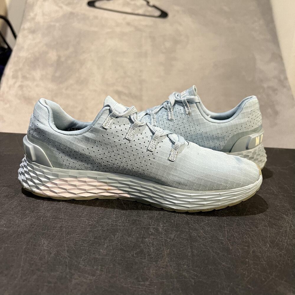 NOBULL Ripstop Trainer Shoes Womens Size 8.5 Blue Athletic Training Gym Sneakers - Picture 6 of 10